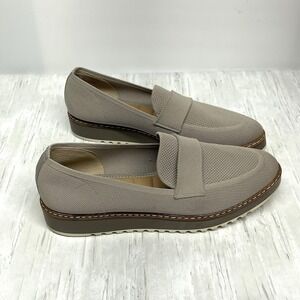 Me Too Barrett Beige Slip‎ On Loafers Women's 11 M Comfort Work Classic Shoes